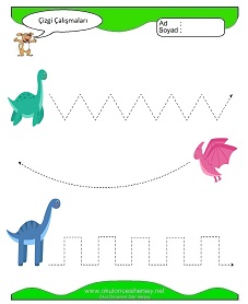 Çizgi Çalışma Sayfaları